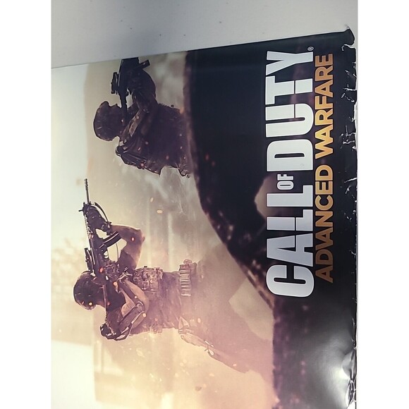 Call of Duty Advanced Warfare (27x40) Promo 2-Sided Game Poster Gamer Gamestop - Picture 3 of 8